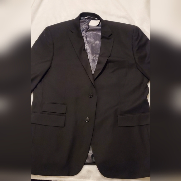 Perry Ellis Charcoal Men's Suit Jacket - Picture 3 of 15
